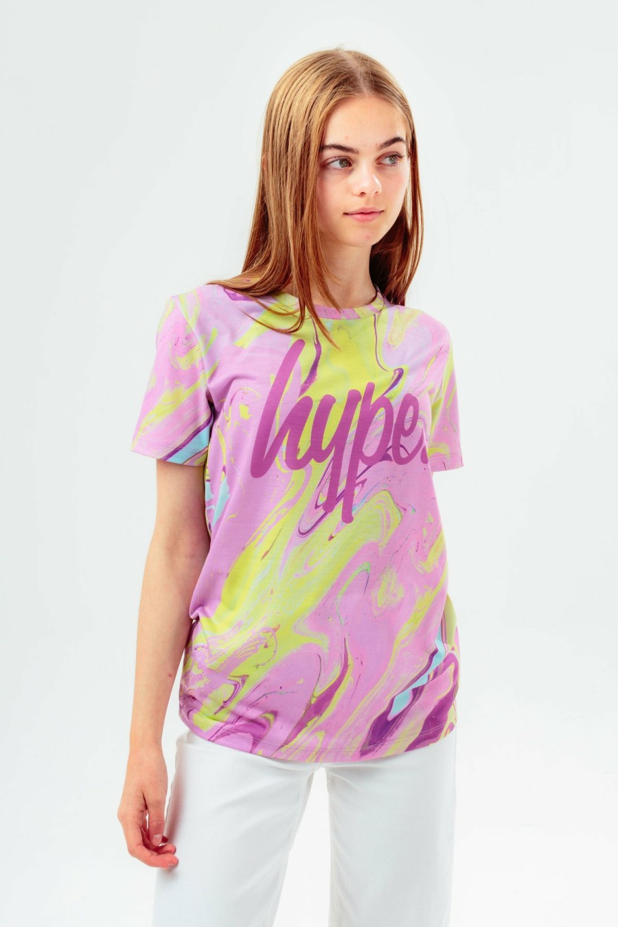 Hype, Rainbow Drips Kids T-Shirt